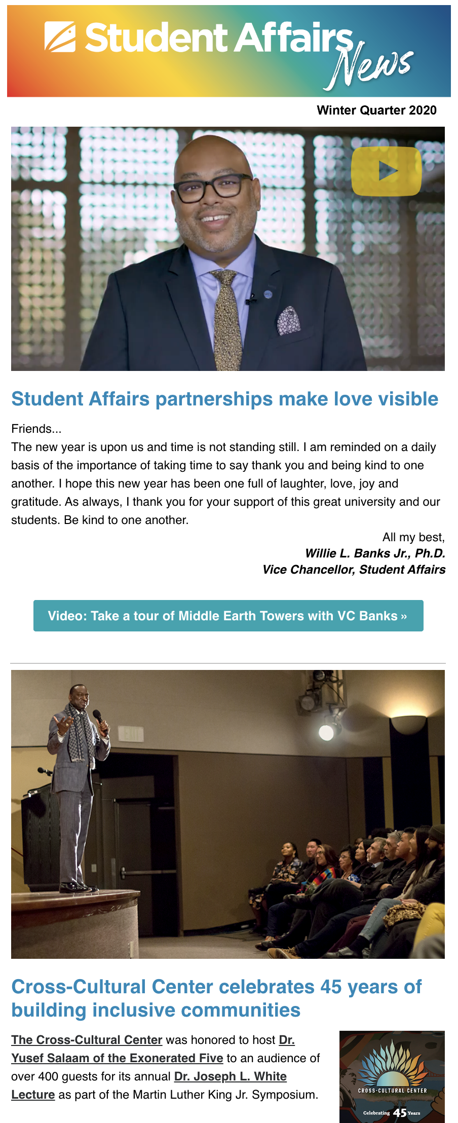 Winter 2020 SA Newsletter