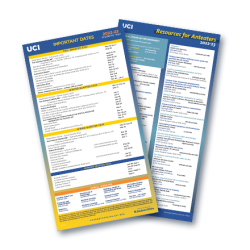Important Dates & Resources card