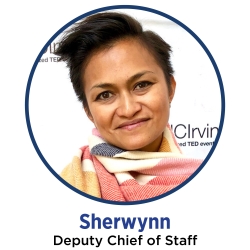 Sherwynn - Deputy Chief of Staff